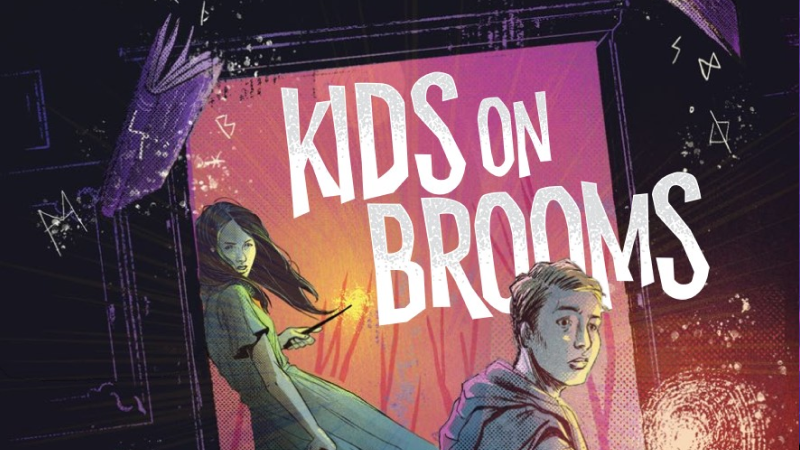 Kids on Brooms