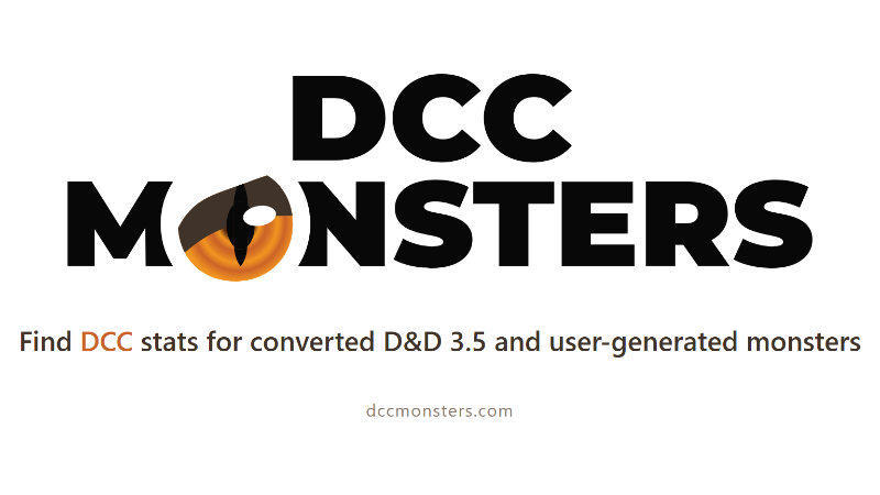 DCC Monsters