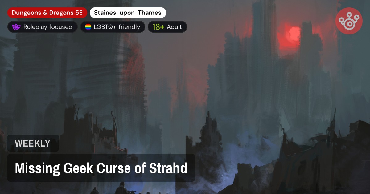 Missing Geek Curse of Strahd
