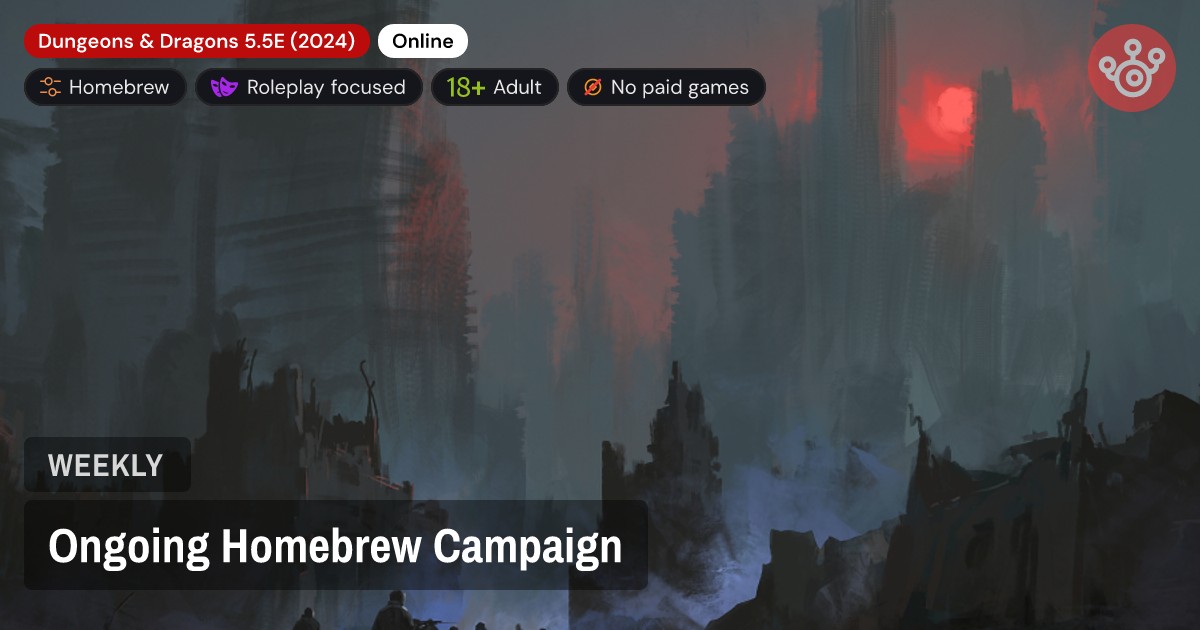 Ongoing Homebrew Campaign