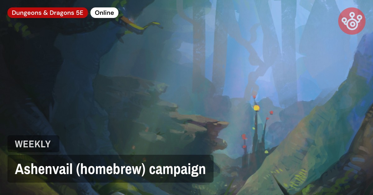 Ashenvail (homebrew) campaign