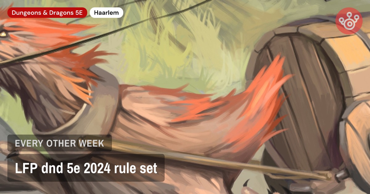 LFP dnd 5e 2024 rule set