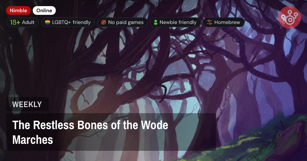 The Restless Bones of the Wode Marches