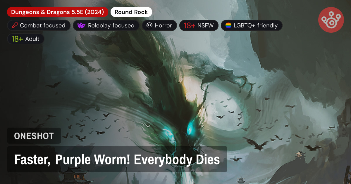 Faster, Purple Worm! Everybody Dies