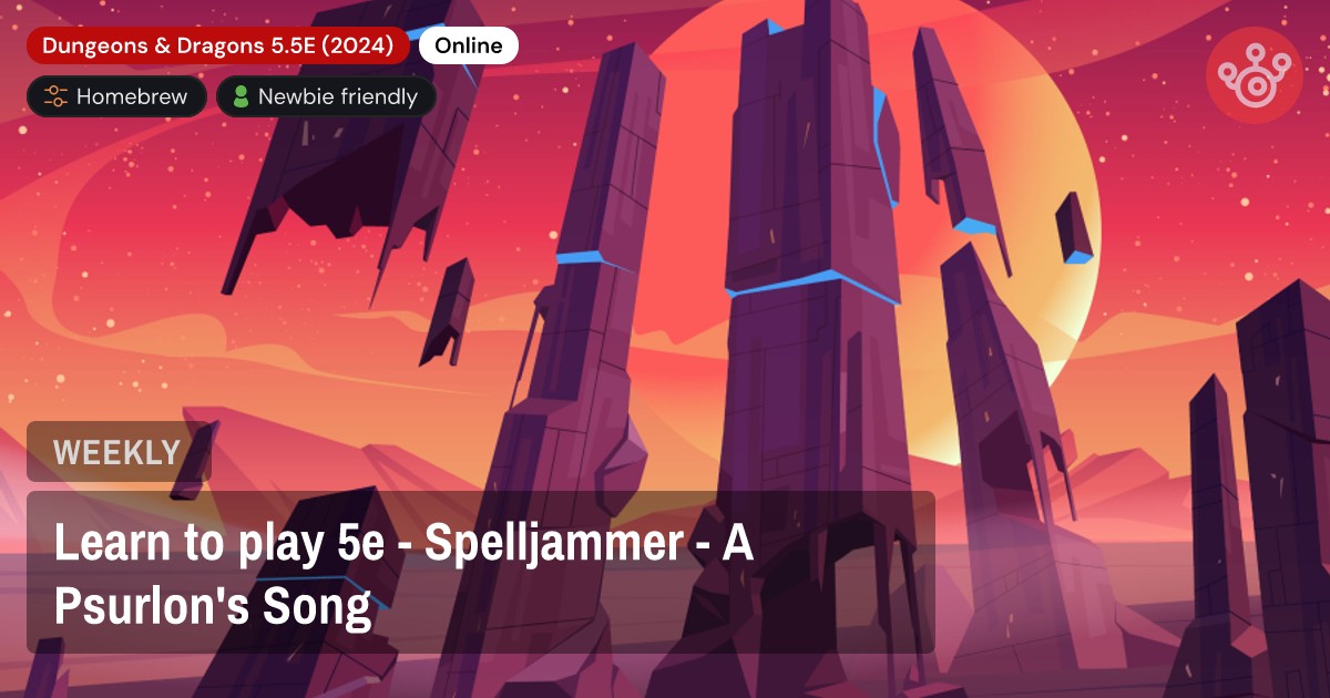 Learn to play 5e - Spelljammer - A Psurlon's Song
