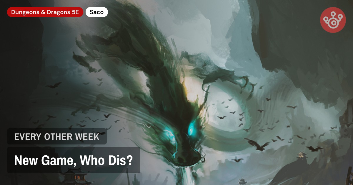 New Game, Who Dis?