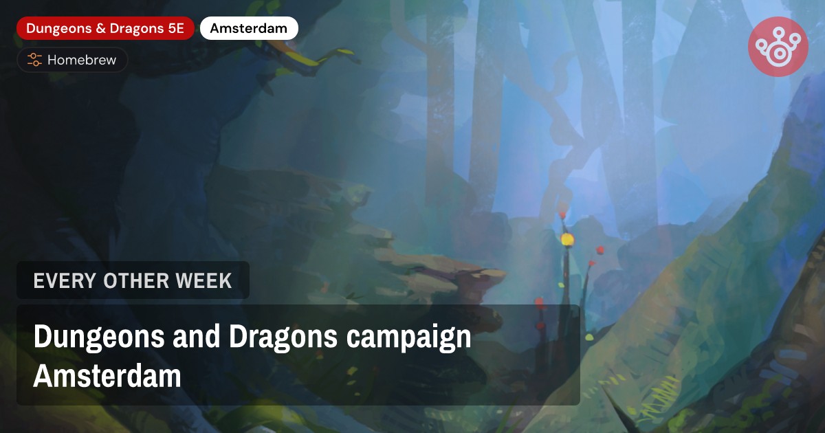 Dungeons and Dragons campaign Amsterdam