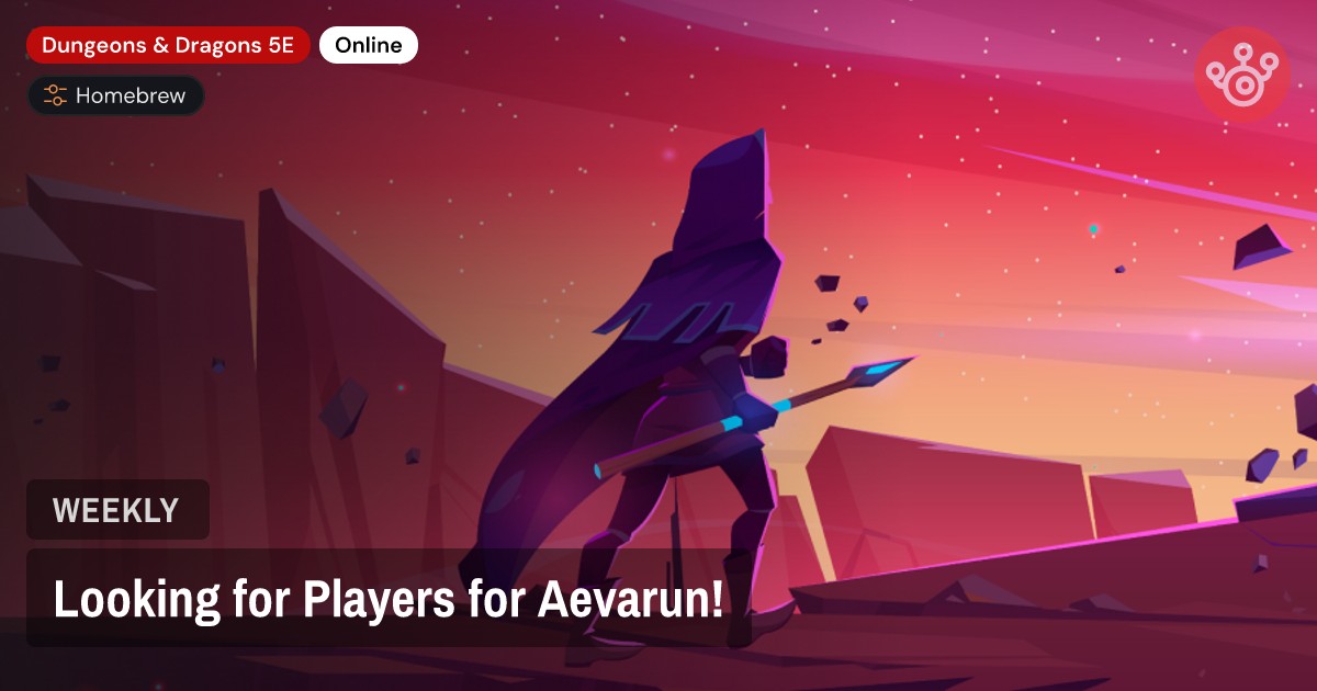 Looking for Players for Aevarun!
