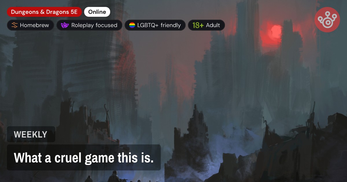 What a cruel game this is.