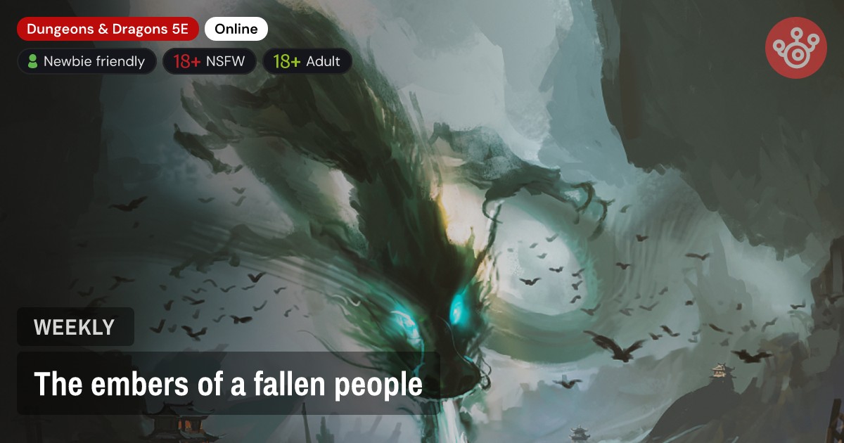 The embers of a fallen people