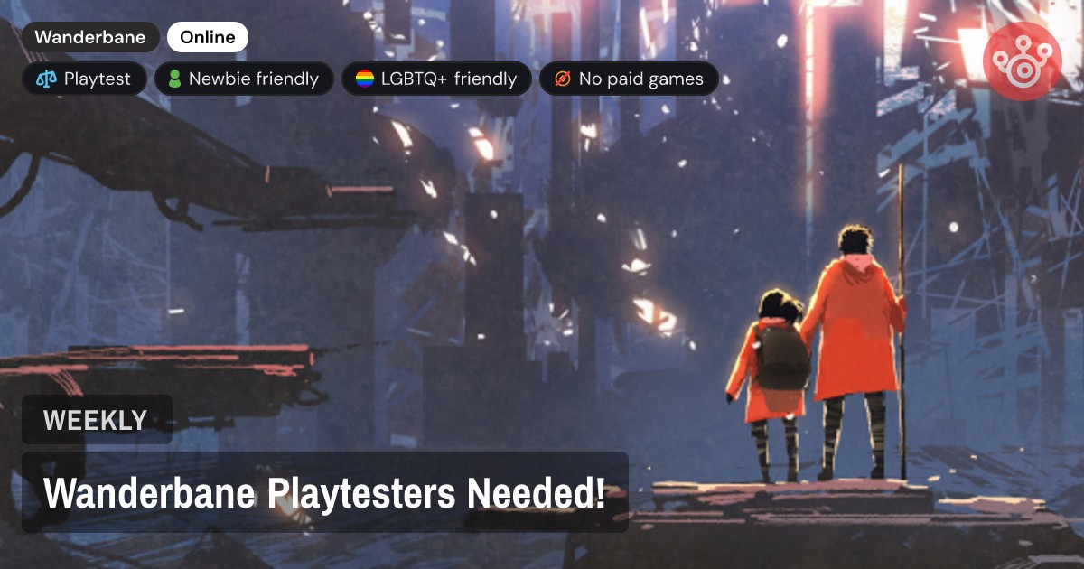 Wanderbane Playtesters Needed!