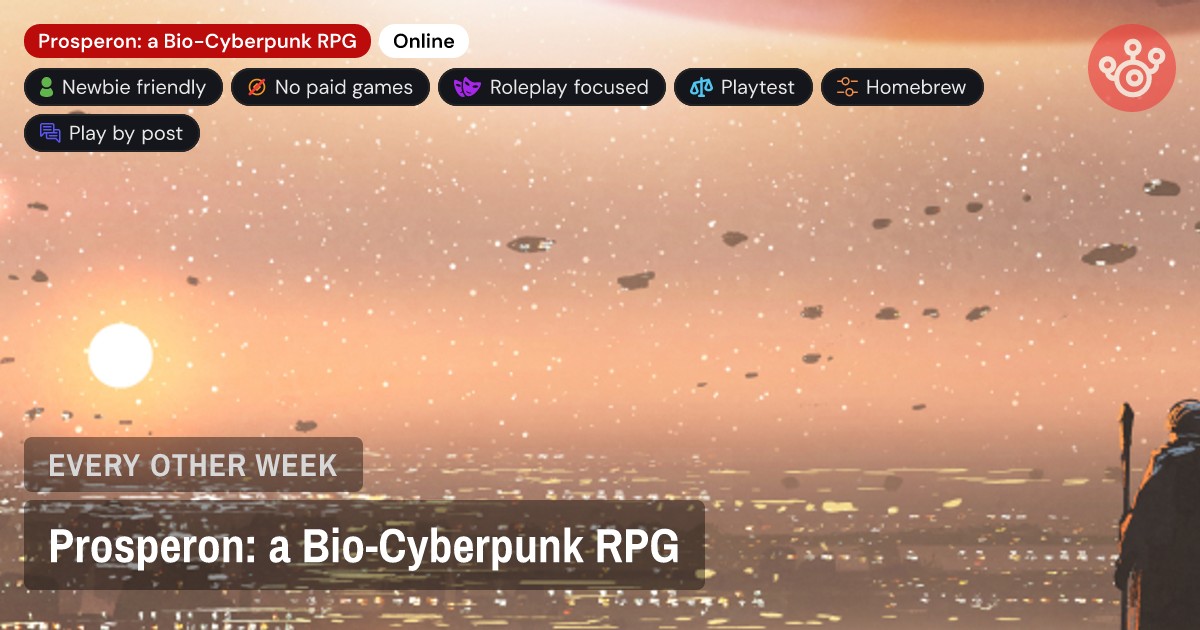 Prosperon: a Bio-Cyberpunk RPG