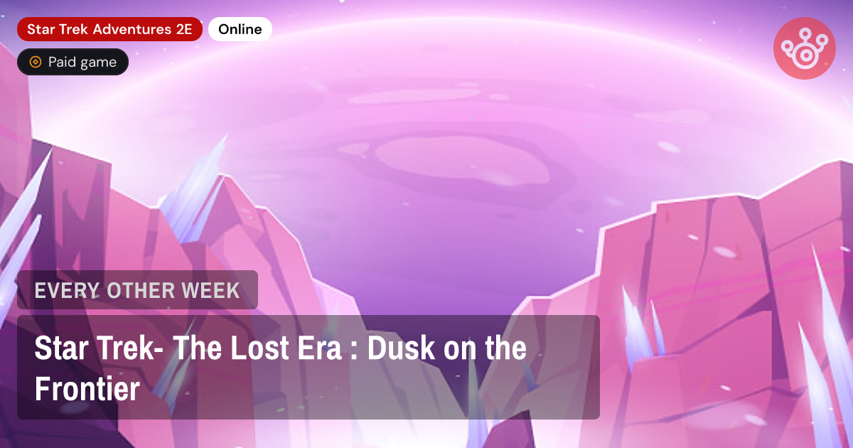 Star Trek- The Lost Era : Dusk on the Frontier