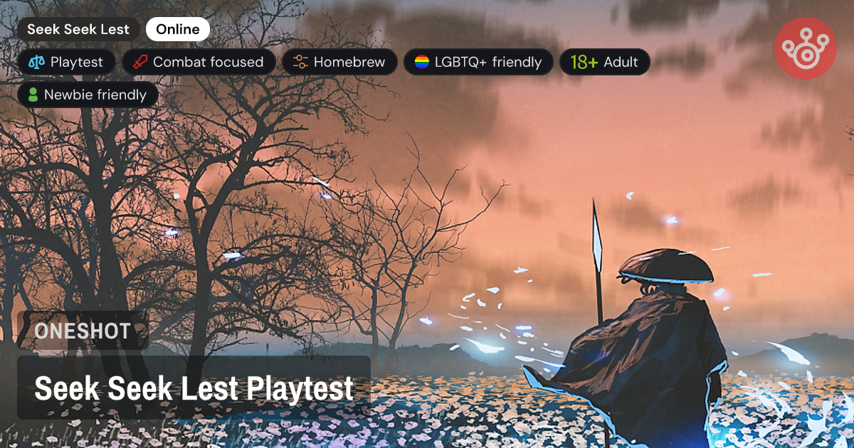 Seek Seek Lest Playtest