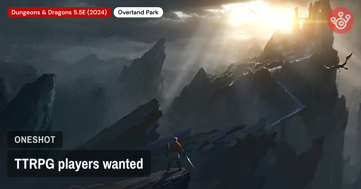 TTRPG players wanted