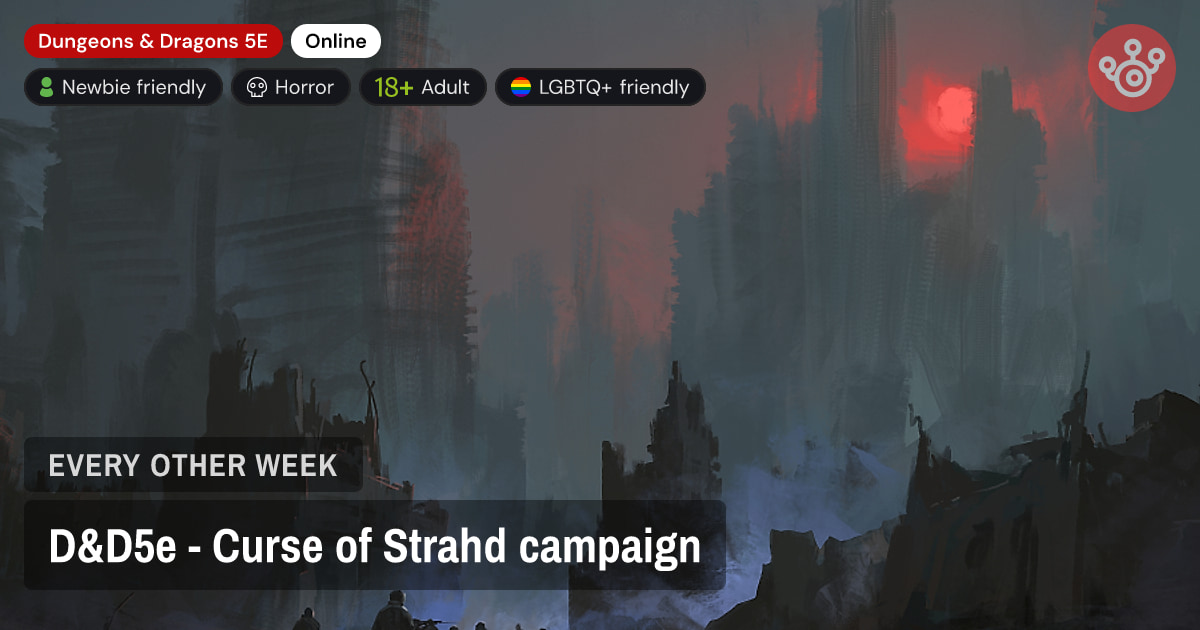 D&D5e - Curse of Strahd campaign