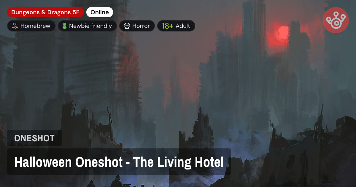 Halloween Oneshot - The Living Hotel