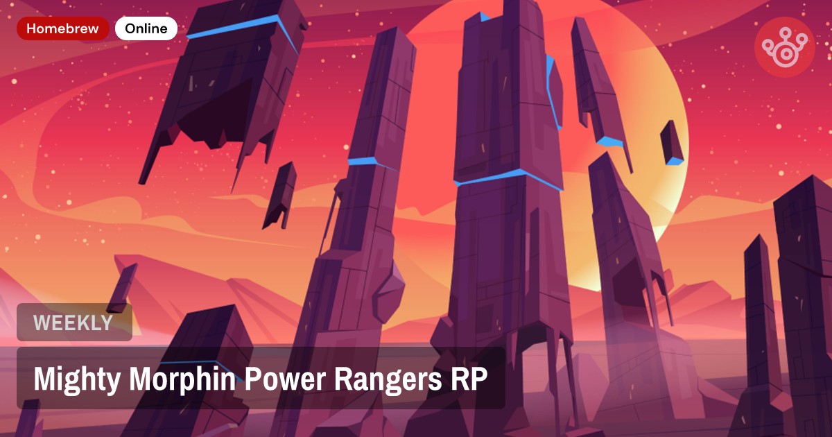 Mighty Morphin Power Rangers RP