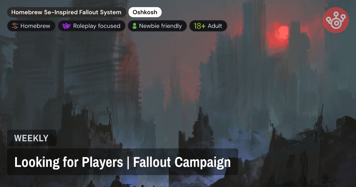 Looking for Players | Fallout Campaign