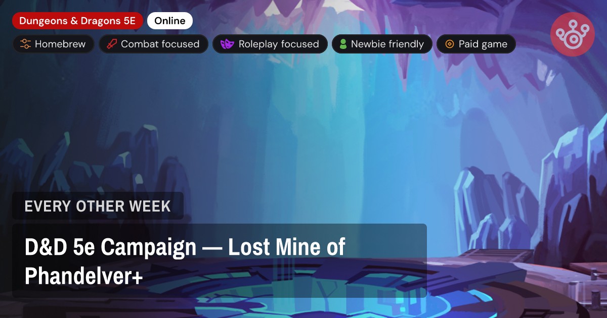 D&D 5e Campaign — Lost Mine of Phandelver+