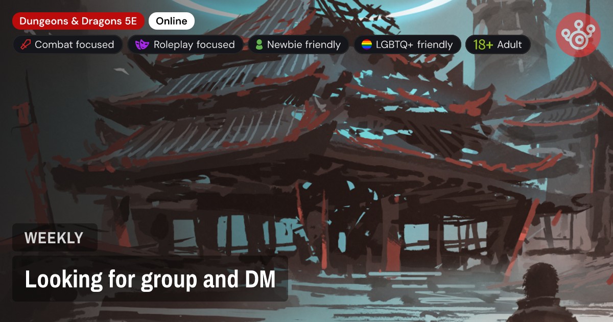 Looking for group and DM