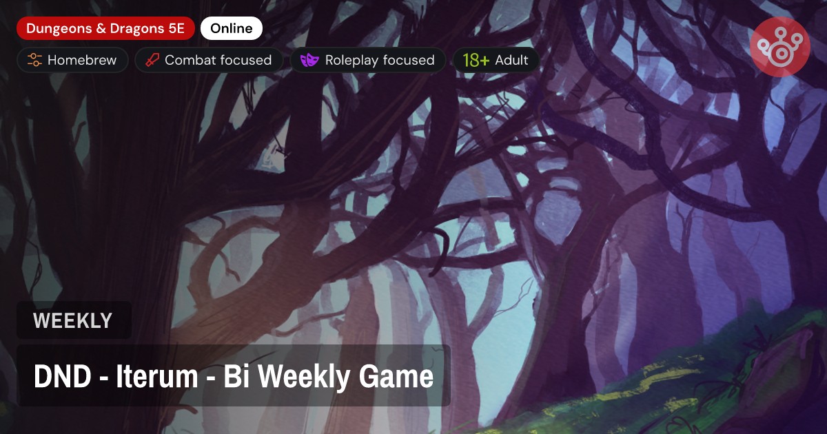 DND - Iterum - Bi Weekly Game