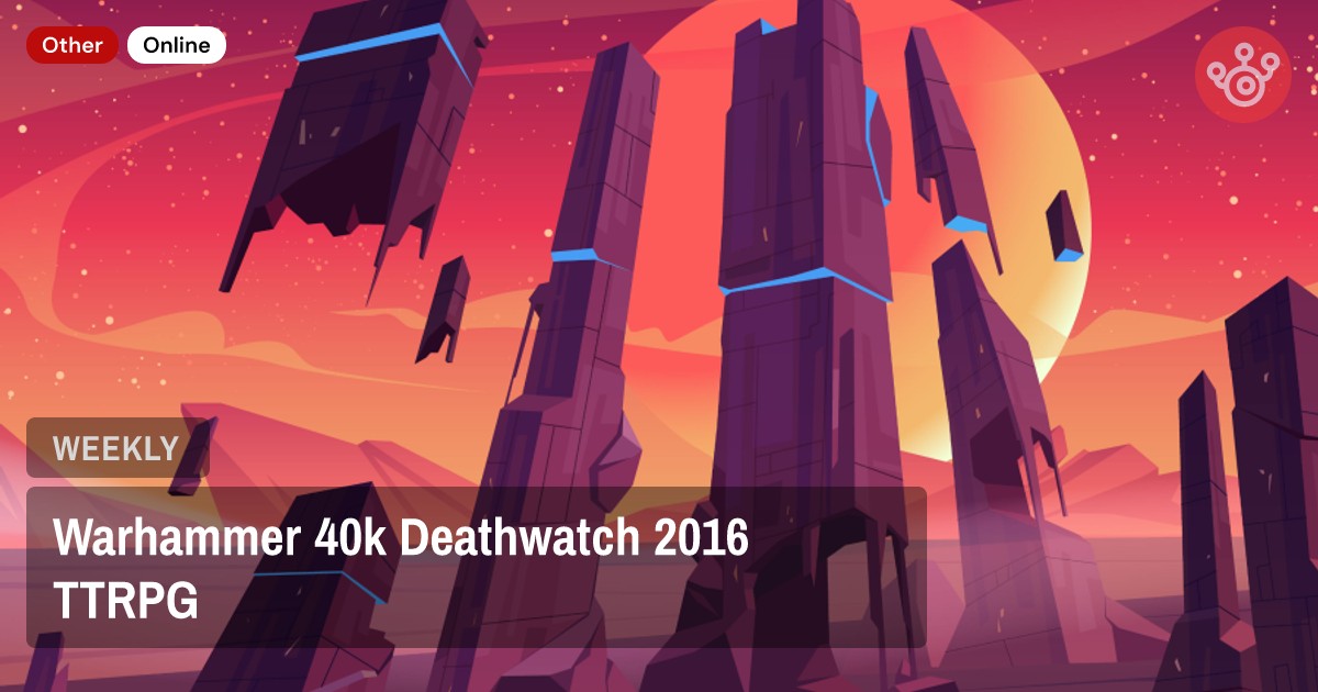 Warhammer 40k Deathwatch 2016 TTRPG