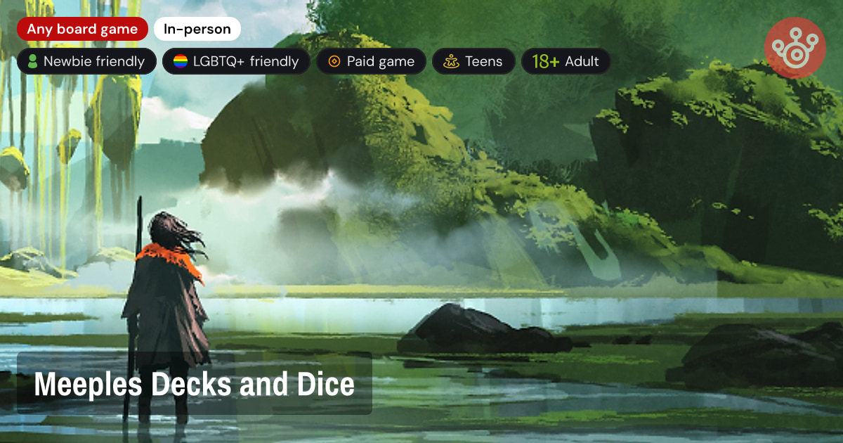 Meeples Decks and Dice